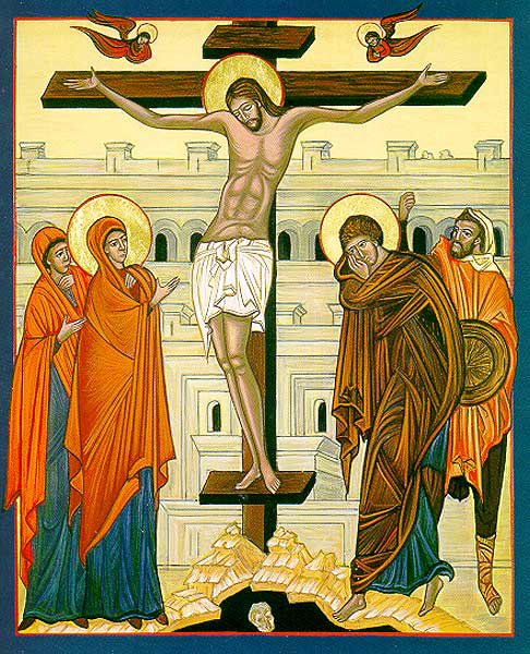 icon-Crucifixion-Byzantine